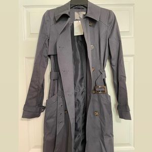 Charcoal Trench Coat